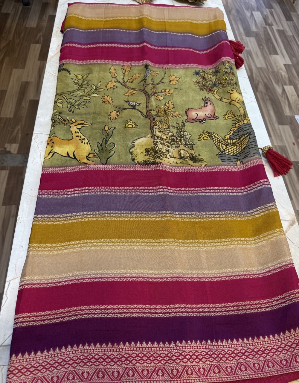 KALAMKARI Saree
