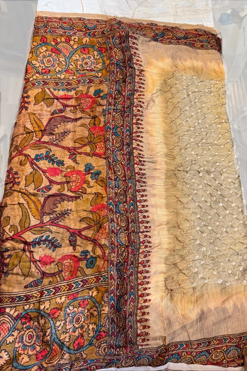 Modal Silk Saree- Bandini pattern