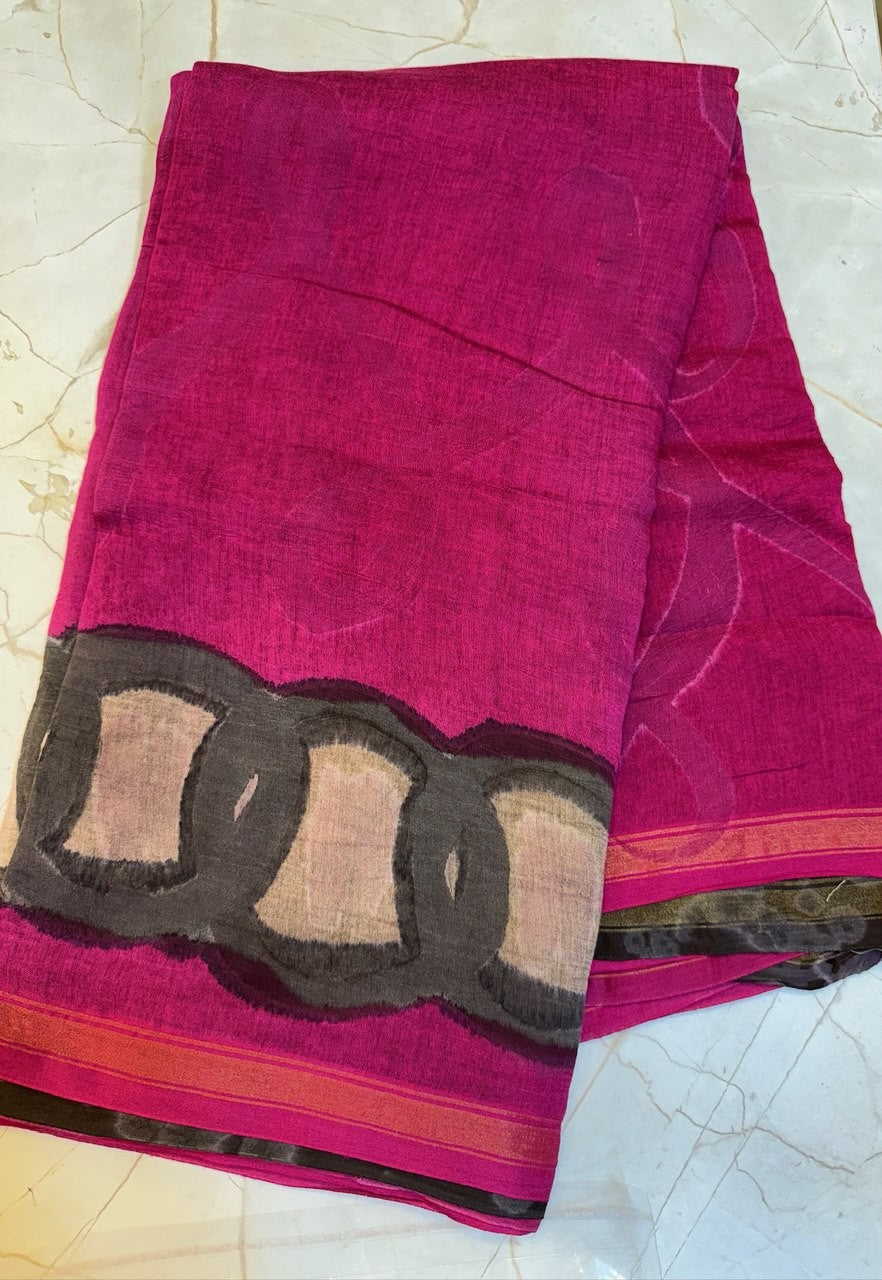 Chanderi Silk Saree