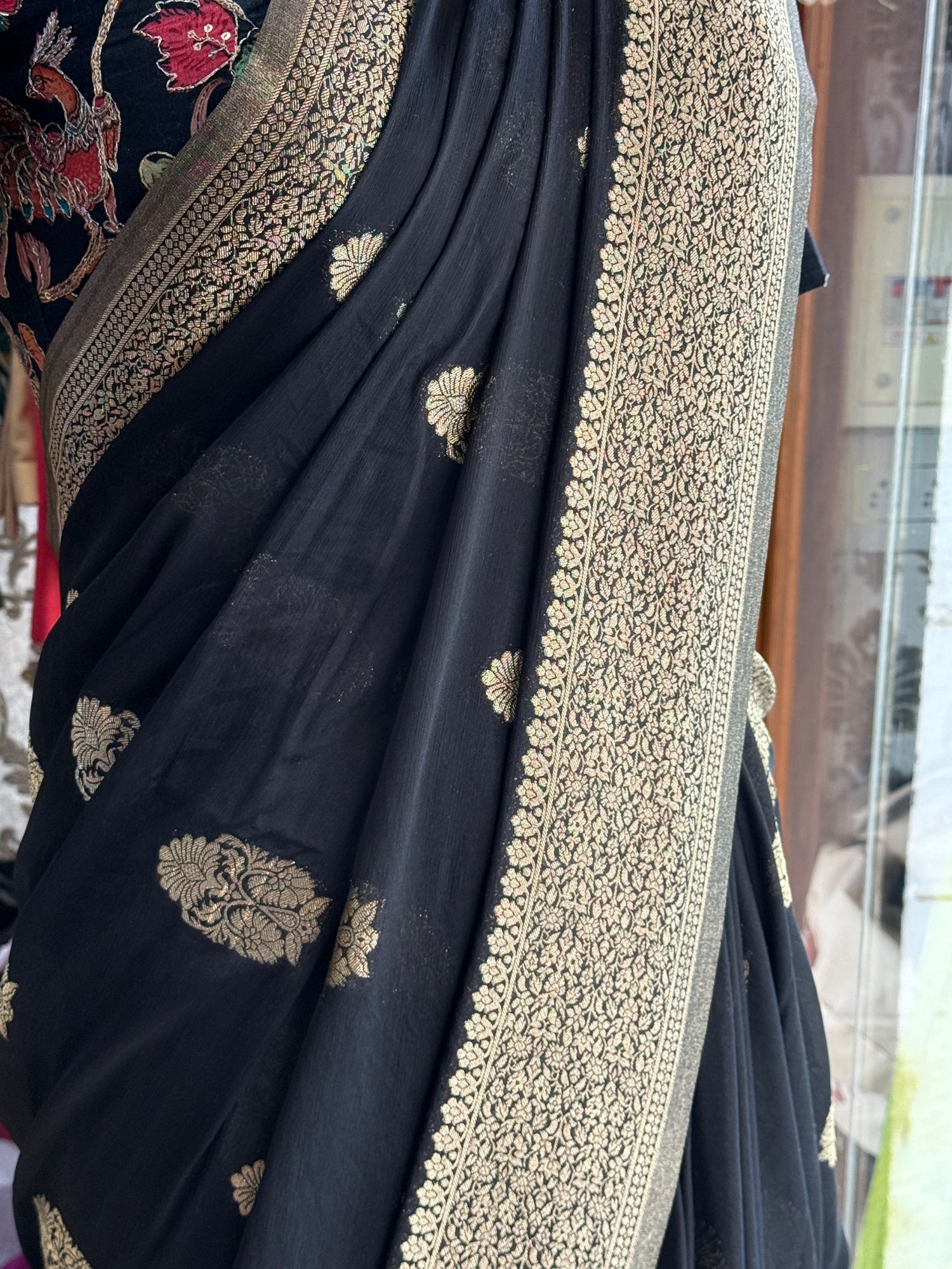 Butter Crepe Sarees