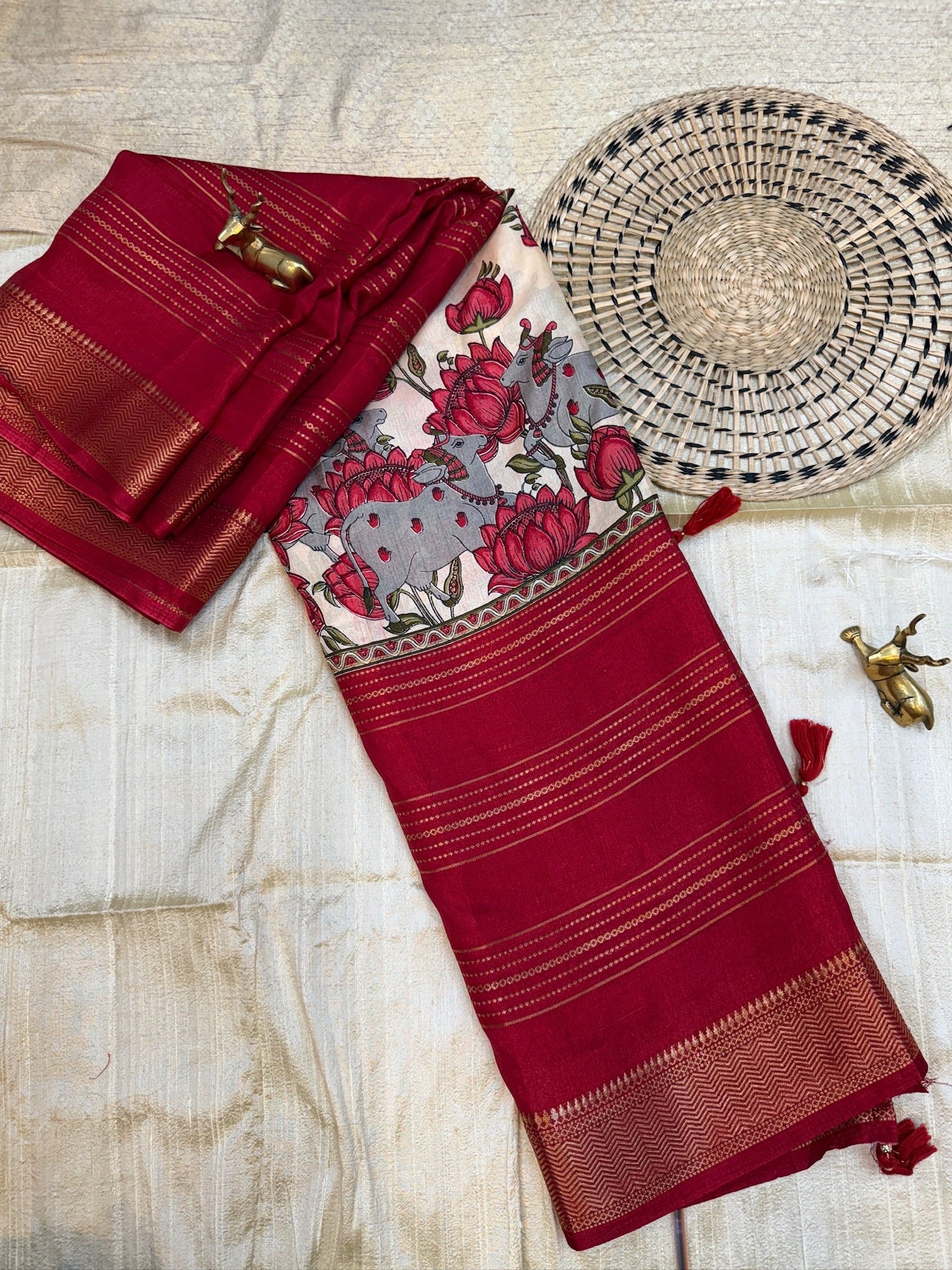 Semi Crepe Silk Sarees (Budget Friendly)